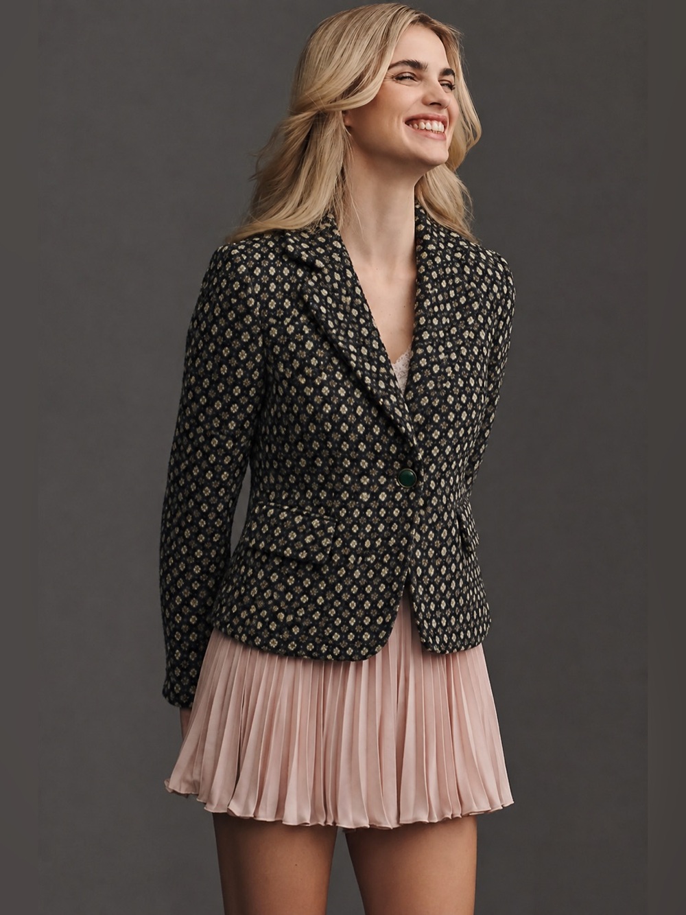 Dorothee Schumacher Wool Knit Jacket Blazer Coat Size Medium